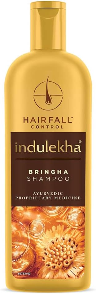 Indulekha Bringha Anti Hair Fall Shampoo (Hair Cleanser) 200ml, 6.76 oz