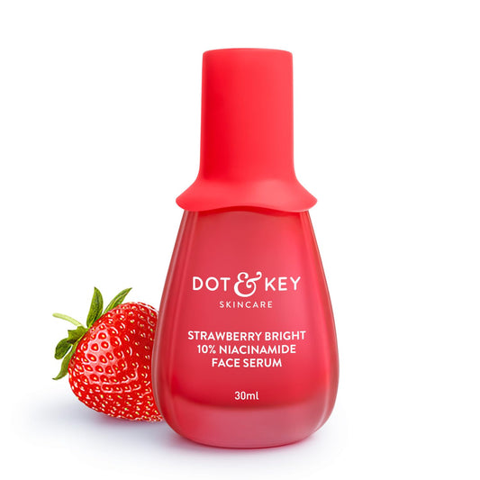 Dot & Key 10% Niacinamide + Strawberry Face Serum with Vitamin B12 & Hyaluronic Acid, 30 ml