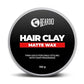 Beardo Hair Clay Wax for Men, 100 gm | Styling Wax | Volumizing | Strong Hold | Restylable |Matte Finish | Easy to Wash Off