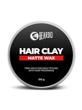 Beardo Hair Clay Wax for Men, 100 gm | Styling Wax | Volumizing | Strong Hold | Restylable |Matte Finish | Easy to Wash Off