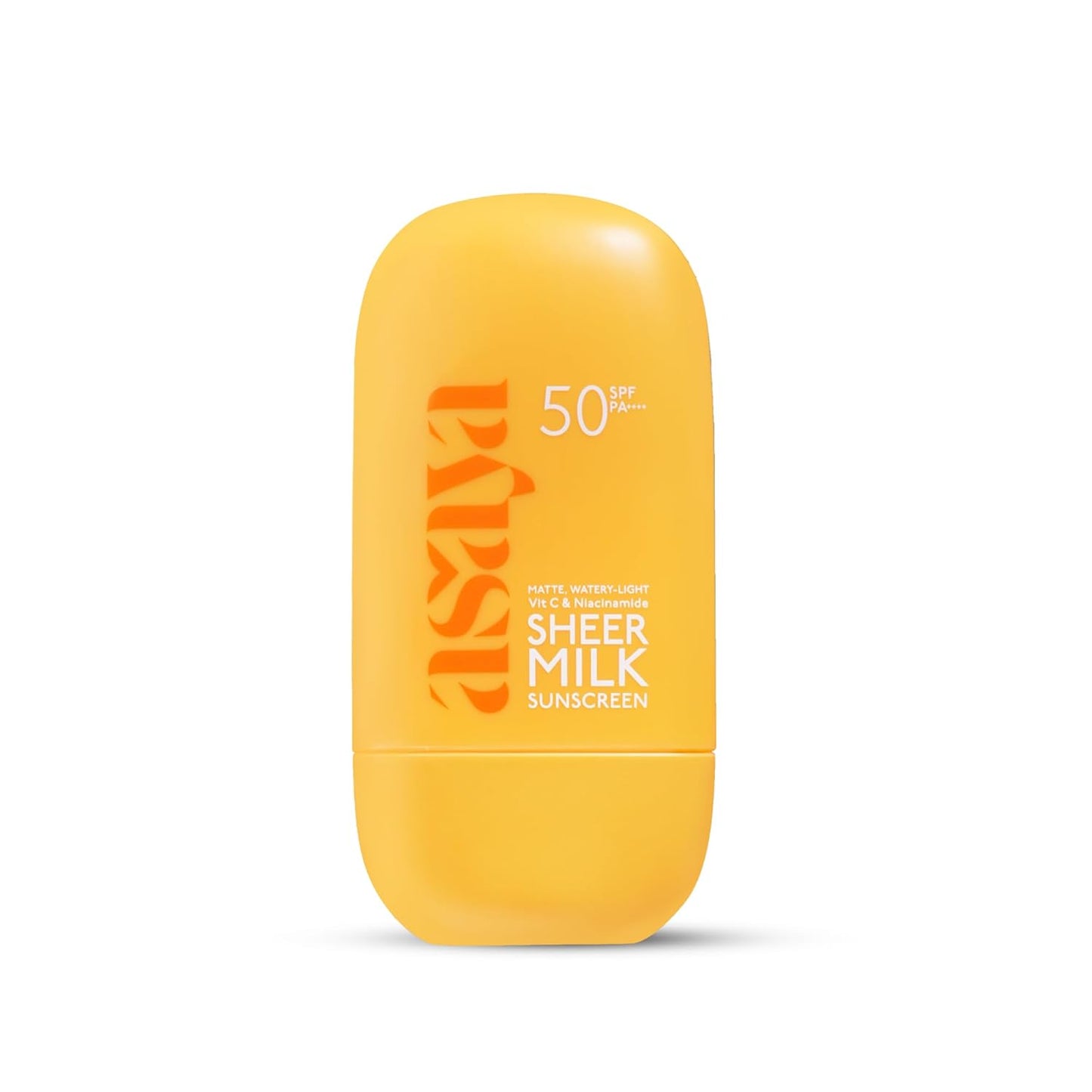 Asaya Sheer Milk Sunscreen SPF 50 PA++++ UVA + UVB, 50 ml