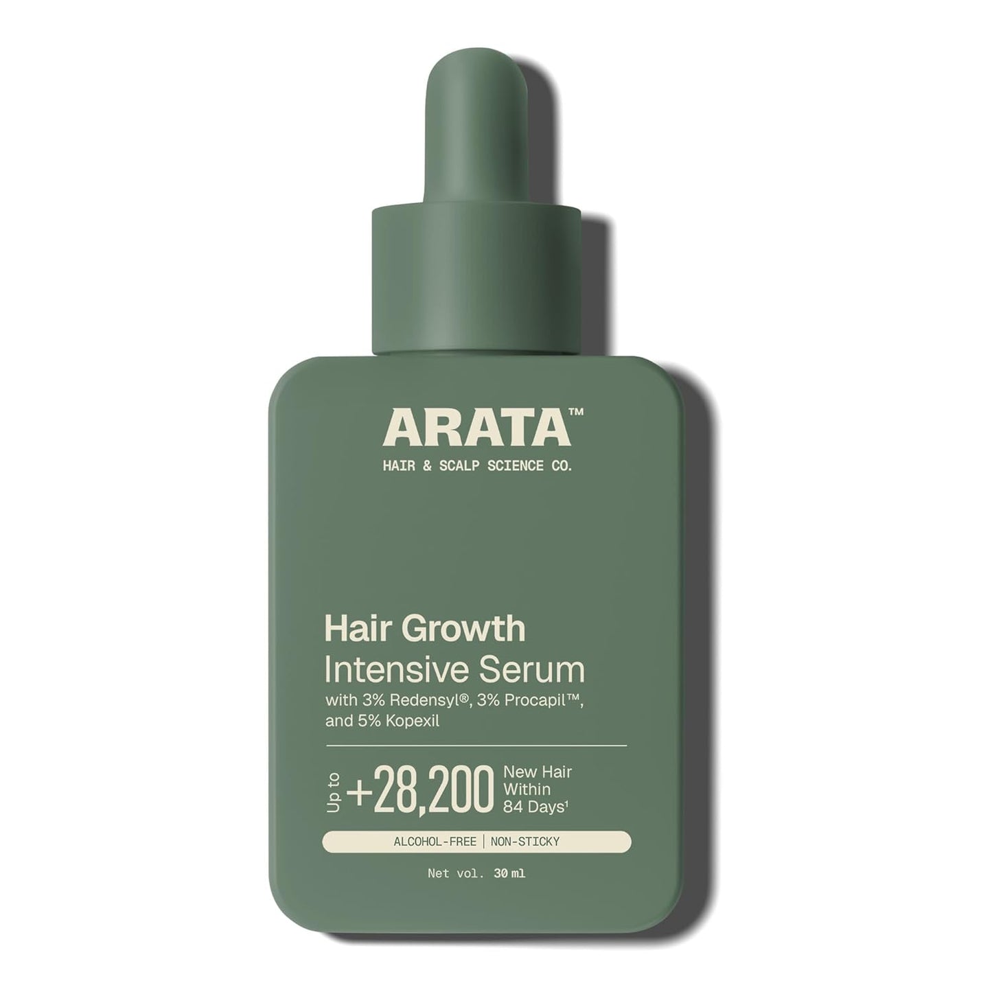 Arata Hair Growth Serum with 3% Redensyl, 3% Procapil, 5% Kopexil, 30 ml
