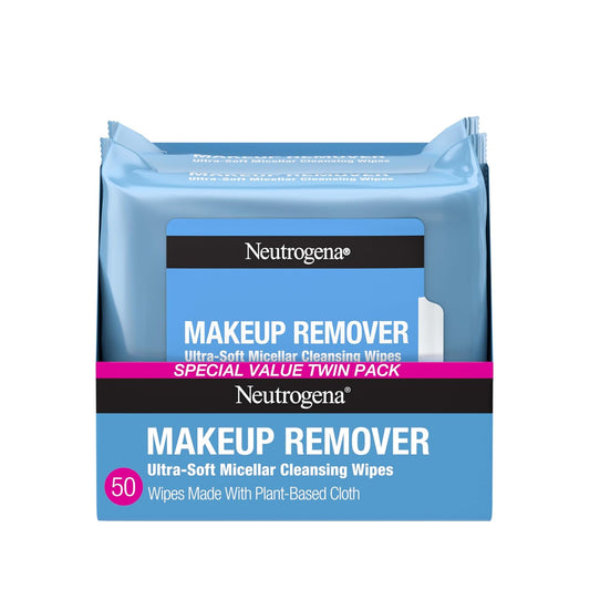 Neutrogena Makeup Remover Cleansing Wipes Pack of 2