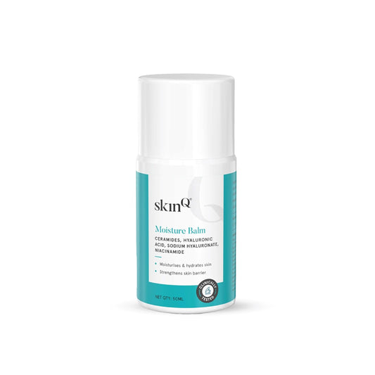 SkinQ Face Liquid Moisturizer With Vit E,Hyaluronic Acid & Ceramides, Moisture Balm To Reduce Dryness & Dehydration, 50 ml