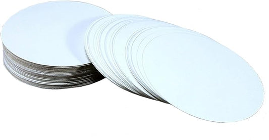 Esplanade Disposable Paper Coasters (Set of 100) - Use and Throw Reversible Paper Coasters-Perfect for Bar, Hotel, Restaurant Purpose & Parties