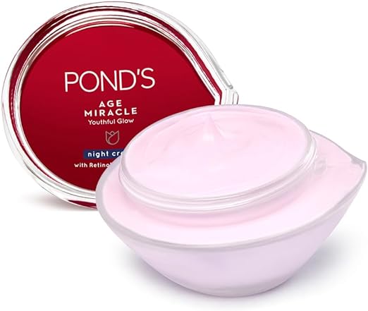 Pond's Age Miracle Wrinkle Corrector Night Cream, 50g