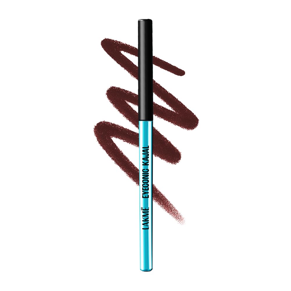 Lakme 9-5 Eyeconic Kajal, Classic Brown, 0.35gm