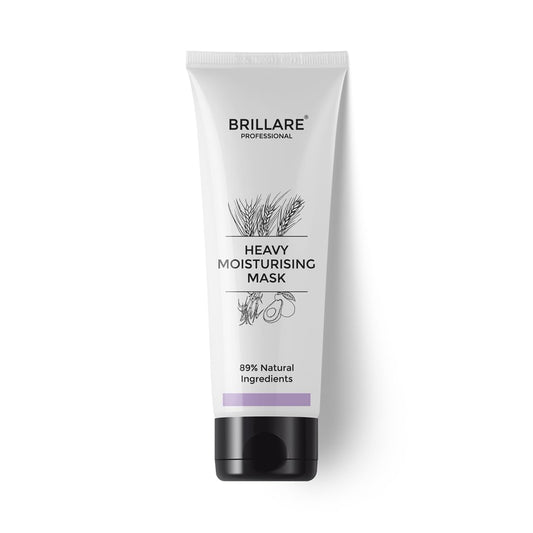 Brillare Professional Hair Fall Control Mask, Hair Conditioner Enriched With Soy Protein & Vital Plant Extracts, 125 gm