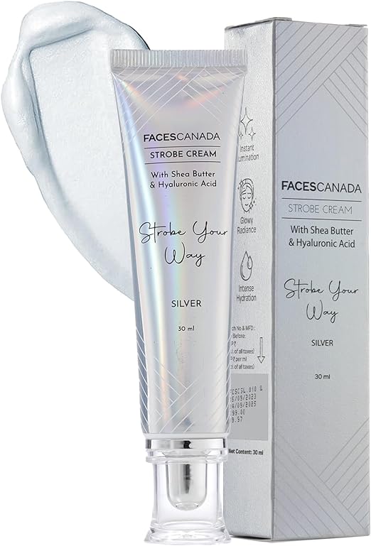 Faces Strobe Cream Silver (Creamy)- 30ml