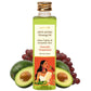 Auravedic Avocado Oil Grapeseed Oil firming body oil after bath for daily use 100 ml body oil for glowing skin anti aging face body massage oil for full body anti aging serum oil