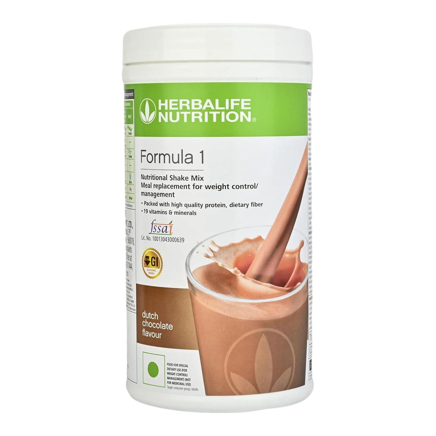 Herbalife Nutrition Formula 1 Shake for Weight Loss, 500 gm (Dutch Chocolate)