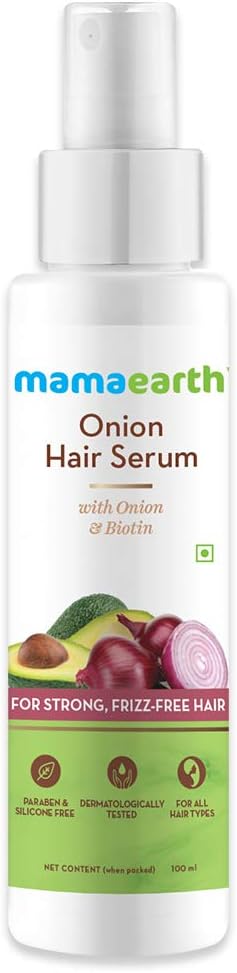 Mamaearth Onion Hair Serum with Onion & Biotin, 100 ml