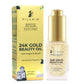 Pilgrim 24K Gold Beauty Oil for glowing skin, deep nourishing, anti aging, make up primer, 20 ml