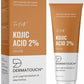 DERMATOUCH Kojic Acid 2% Cream | Non-Greasy | For Pigmentation, Blemishes And Dark Spots Reduction