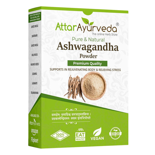 Attar Ayurveda Ashwagandha powder (250g) | Withania Somnifera