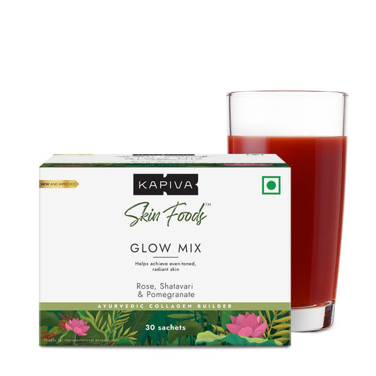 Kapiva Skin Foods Glow Mix, 30 Sachets