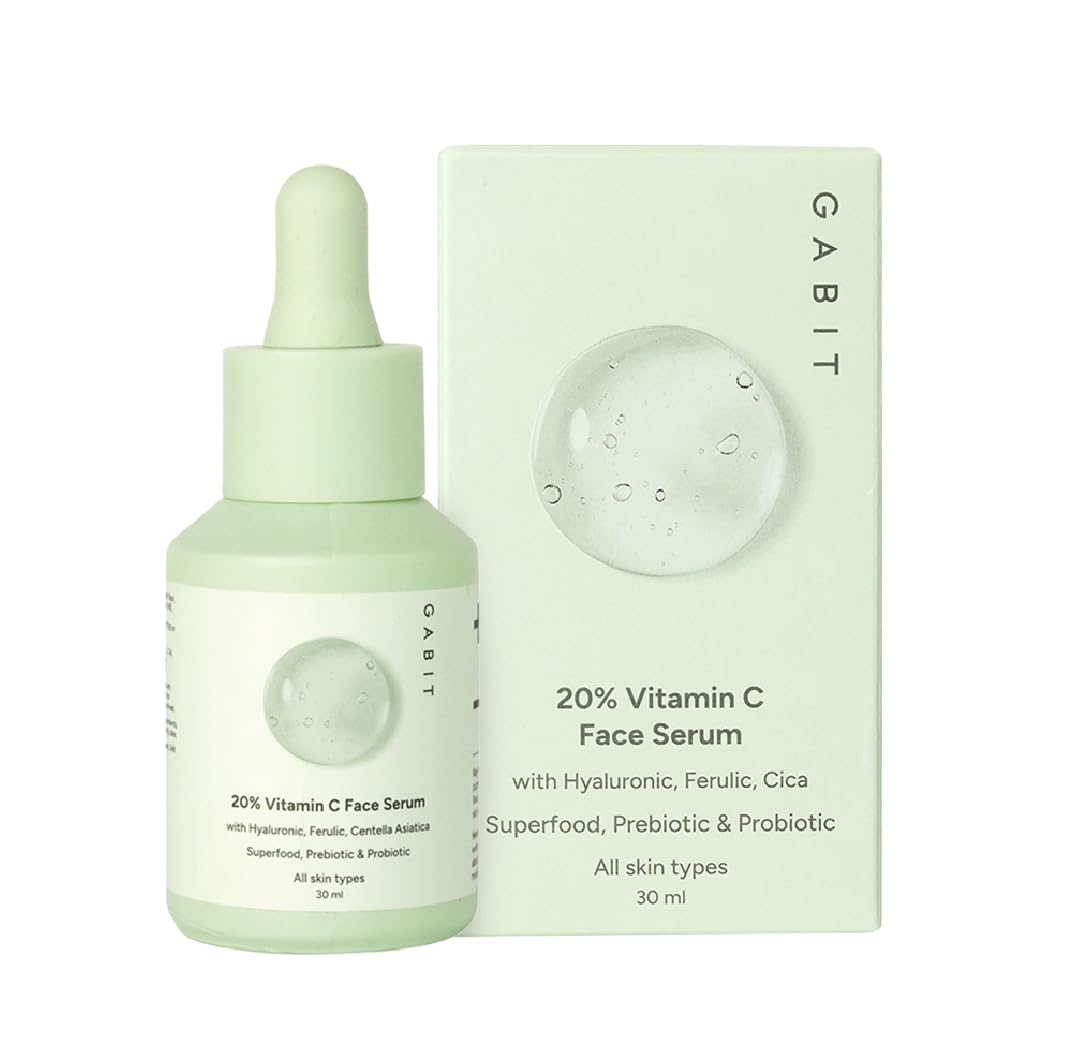 Gabit 20% Vitamin C Face Serum for Glowing Skin, 30 ml
