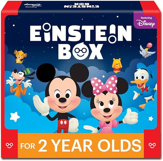 Einstein Box Learning and Educational Gift Pack of Toys and Books for 2 Year Old Baby Boys and Girls, Multicolour