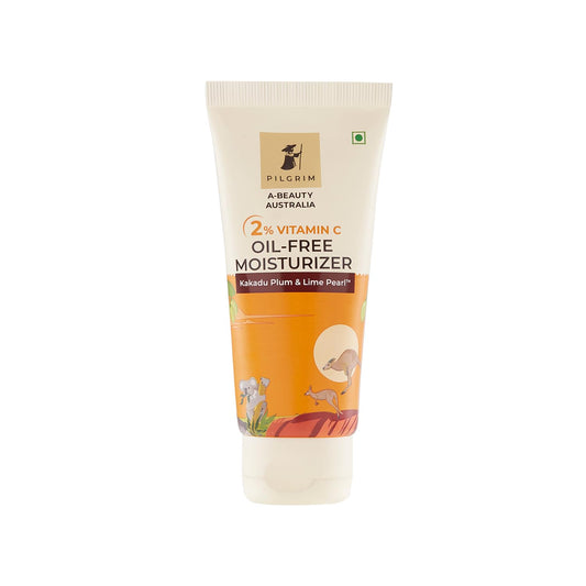 Pilgrim Australian 2% Vitamin C Oil free Moisturizer for oily & acne prone skin , 50 gm