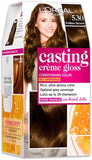 L'Oréal Paris Casting Creme Gloss Hair, Praline Brown 530,87.5g,72ml