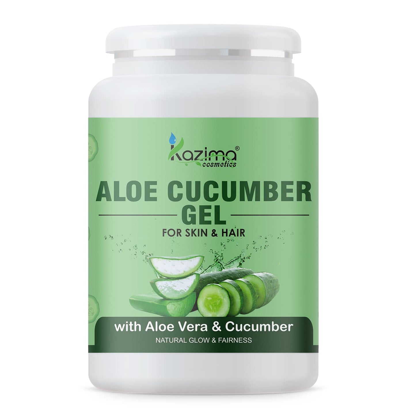 KAZIMA Aloe Cucumber Gel for Face and Body, 1kg