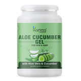 KAZIMA Aloe Cucumber Gel for Face and Body, 1kg