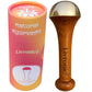 Livronic Kansa Wand Massager with Teak Wooden Handle, 4.5 cm Bronze Cup