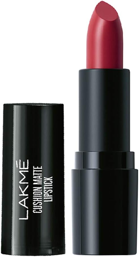 Lakme CUShion Matte Lipstick, Red Wine, 4.5 gm, Multi