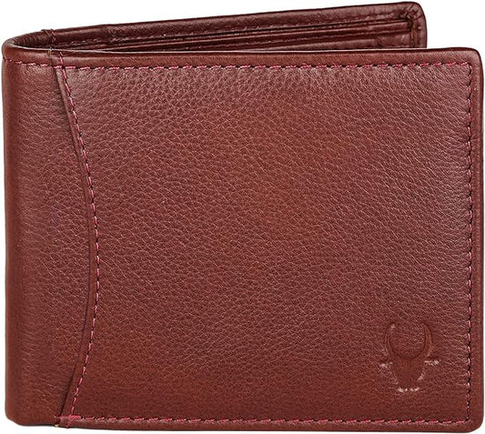 WILDHORN Genuine Leather Hand-Crafted Wallet For Men, Bifold Leather Wallet