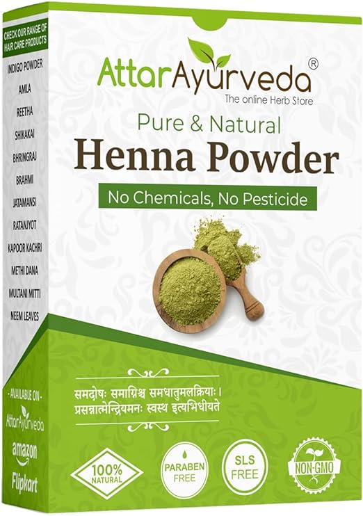 Attar Ayurveda Heena Powder for Hair (200g)