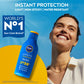 Nivea Sun Protect And Normal Moisture Spf 50 Advanced Sunscreen, Pa+++ Uva - Uvb Protection, 125 ml
