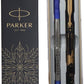 Parker Moments Vector Timecheck Gold Trim Roller Ball Pen (Black)