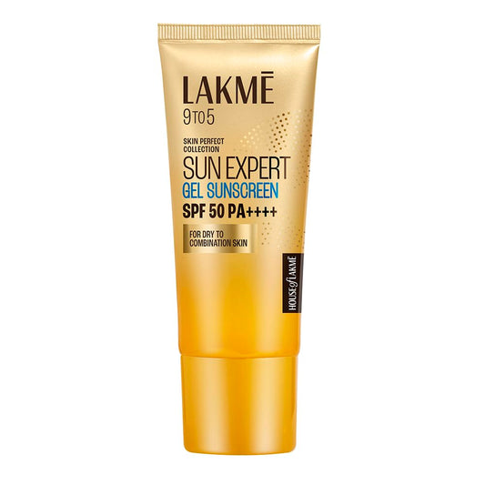 Lakmē Sun Expert SPF 50 PA+++ Gel Sunscreen, Niacinamide, For Oily & Combination Skin, 100 gm