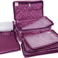 Atorakushon Women's Satin Makeup Pouches (Purple)