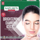 Nature's Essence Brightening Diamond Facial Kit With Free Facewash, 60g + 50ml