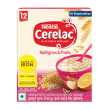 Nestle Cerelac Baby Food Cereal, Multigrain & Fruits for 12 to 24 Months Baby, Source of Iron & Protein for Babies, 300 gm