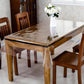 Kuber Industries Dining Table Cover 6 Seater, Transparent