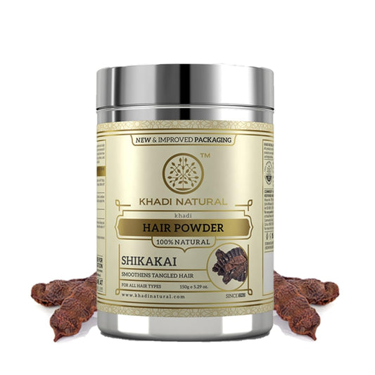 Khadi Natural Herbal Organic Shikakai Powder, 150 gm