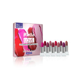 Blue Heaven Matte Love Mini Lipsticks pack of 10, Soft-Matte Finish, 13 gm