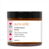 Auravedic Kumkumadhi Face Mask Kumkumadi Tailam Detan Pack Skin Brightening Tan Removal Face Pack For Women Men 100g Kumkumadi Oil Ubtan Detan Face Mask for women skin care brightening