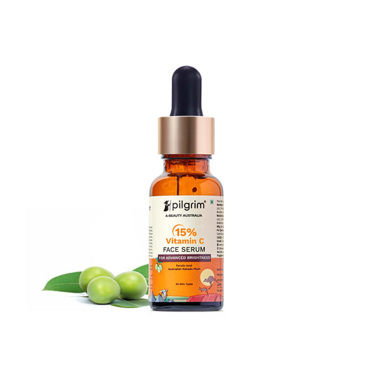 Pilgrim 15% Vitamin C Serum For Glowing Skin,  20 ml