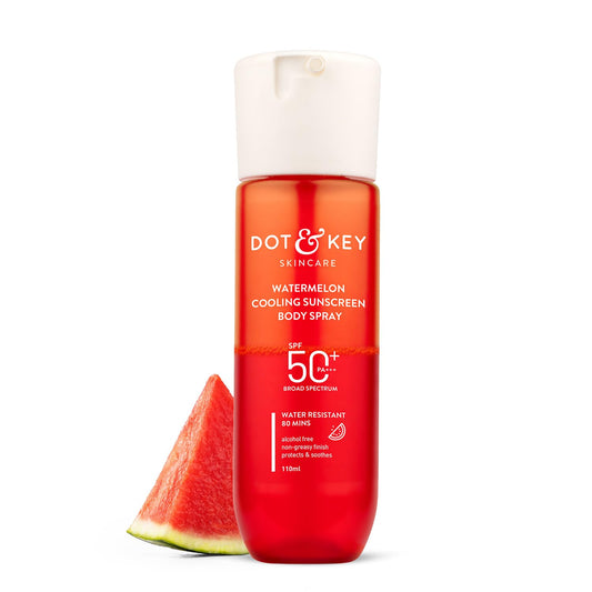 Dot & Key Watermelon Cooling Sunscreen Body Spray Spf 40 Pa+++, 110 ml