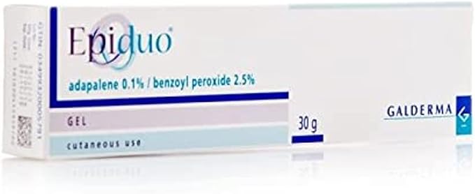 Epiduo Gel for Moderate to Severe Acne (30g)