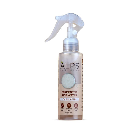 ALPS GOODNESS Fermented Rice Water | Spray for Hair and Skin, Glass Skin and Shiny Hair | Replenishes Keratin (100ml)