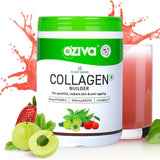 OZiva Vegan Collagen (Tangy Amla) for Skin, Hair & Nails, 200 gm