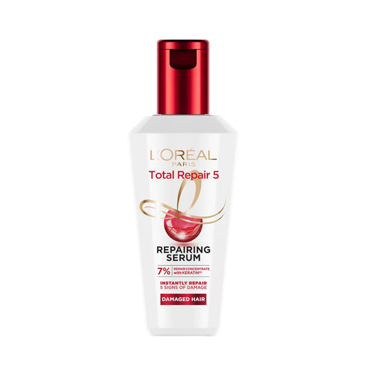 Loreal Paris Total Repair 5 Hair Serum For Damaged Hair, 80 ml