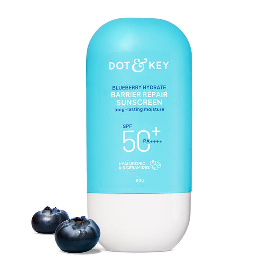 Dot & Key Blueberry Hydrate Barrier Repair Sunscreen SPF 50+, PA++++ - 80 gm