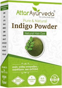 Attar Ayurveda Indigo Powder For Black Hair (200g)