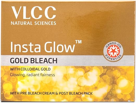 VLCC Insta Glow Gold Bleach - 30g