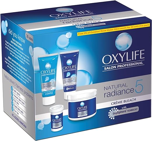 Oxylife Natural Radiance 5 Creme Bleach, 310g